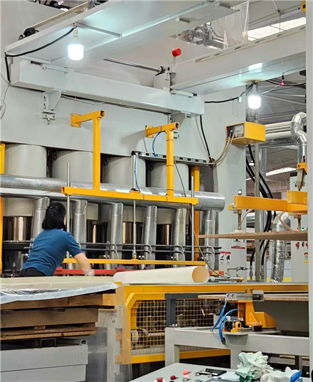 Production at Handan Risun - A Modern Melamine Veneer Factory