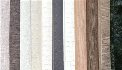 Many colors and textures