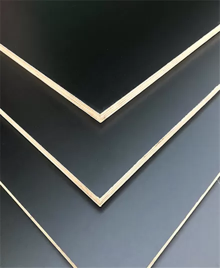 What are the uses of black medium density fiberboard?