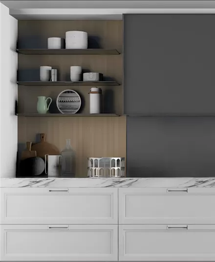 How to use the combination of melamine particleboard and density board