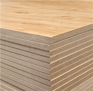 Veneered damp-proof fibreboard